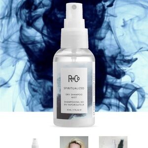 R+Co Spiritualized Dry Shampoo Mist - White Bottle